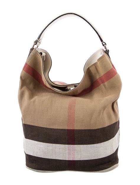 Borsa a Mano Burberry Bucket Ashby bag 